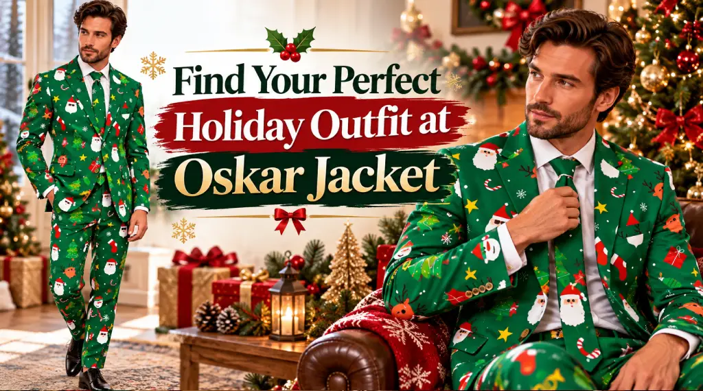 Find Your Perfect Holiday Outfit at Oskar Jacket