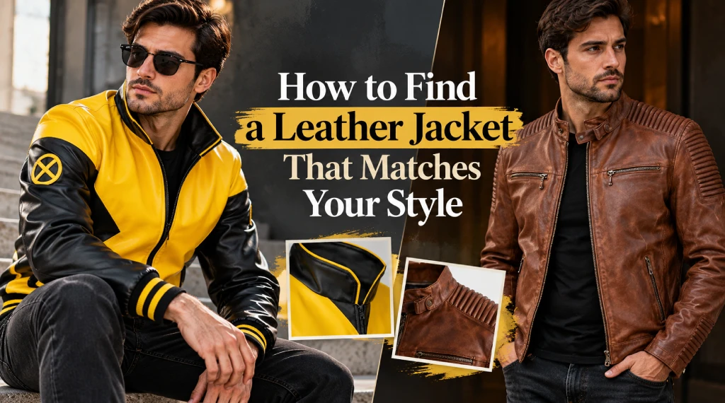 How to Find a Leather Jacket That Matches Your Style