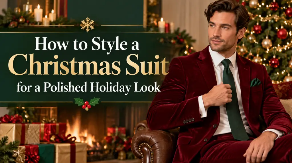 How to Style a Christmas Suit for a Polished Holiday Look