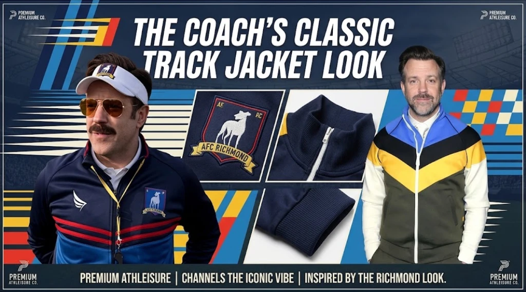 The Coach’s Classic Track Jacket Look