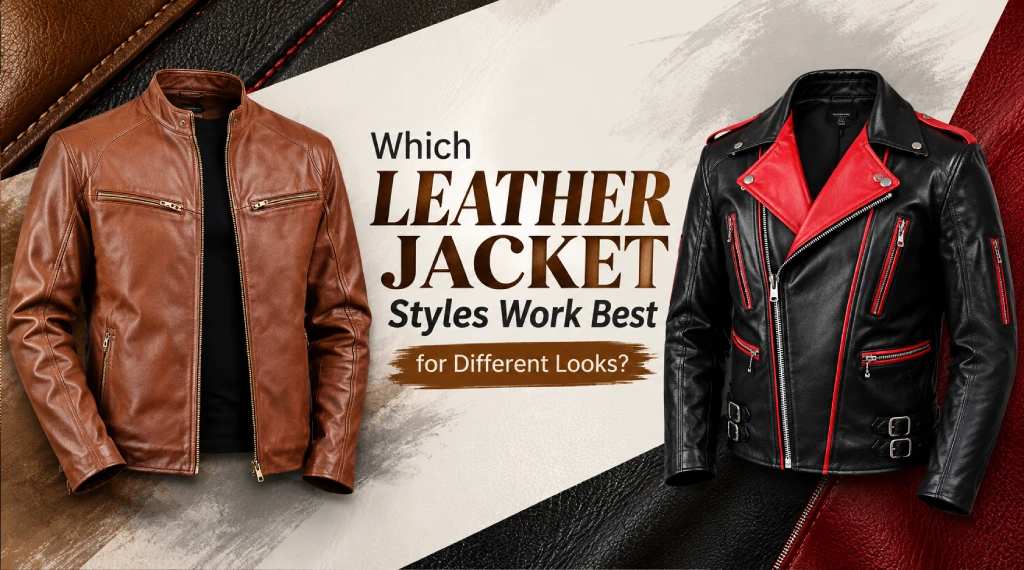 Which Leather Jacket Styles Work Best for Different Looks?