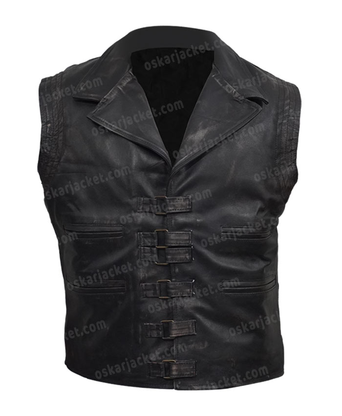 Hugh Jackman Van Helsing Gabriel Leather Vest | Oskar Jacket