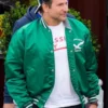 Eagles Bradley Philadelphia Cooper Green Varsity Jacket