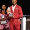 Super Bowl Damar Hamlin NFLPA Red Suit