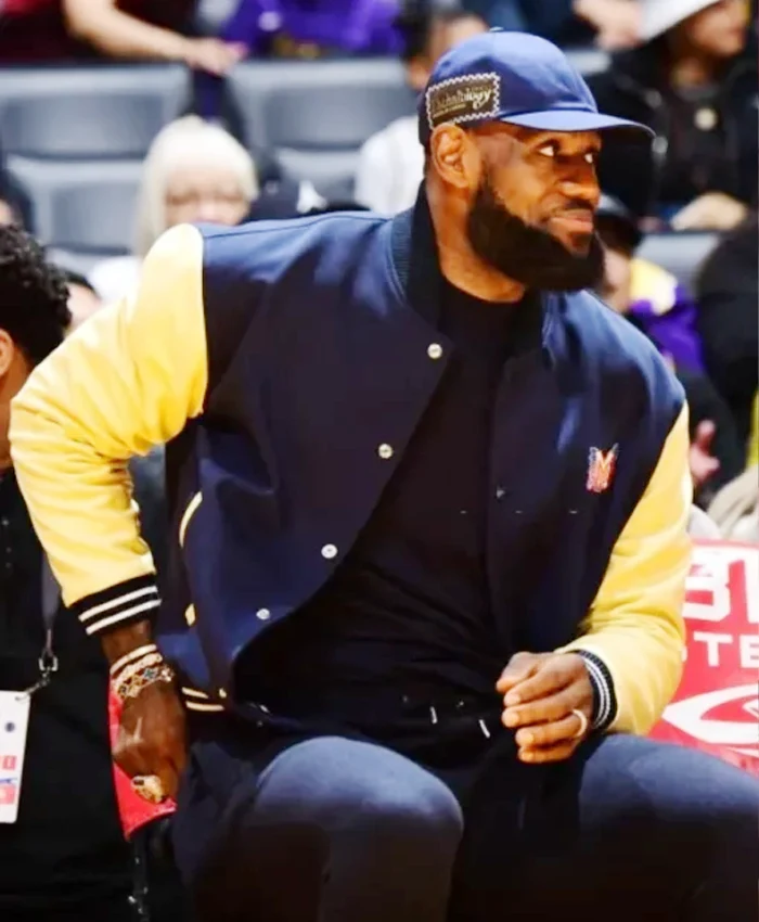 Los Angeles Lakers Jacket | Lakers Black Varsity Jacket