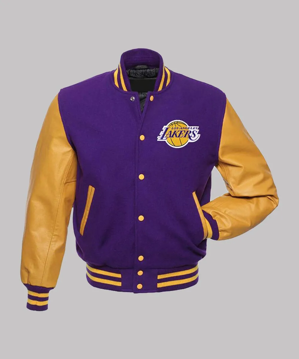 NBA Lakers 2023 Woody Harrelson Leather Jacket