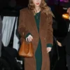 Taylor Swift Brown Wool Coat