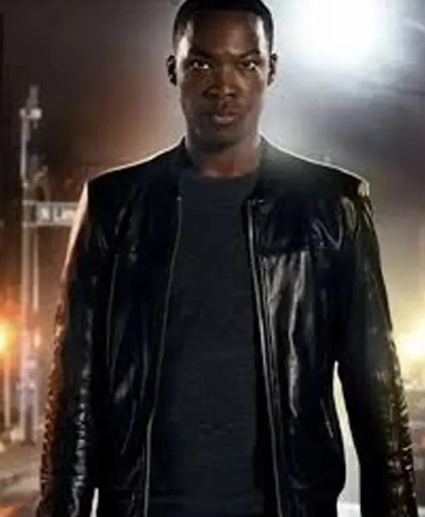 24 Legacy Corey Hawkins Leather Bomber Jacket