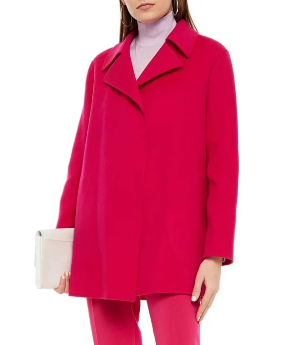 9-1-1 Season 04 Maddie Kendall Wool Pink Coat