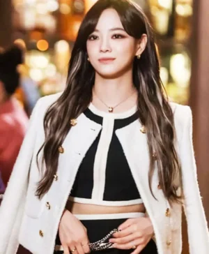 A Business Proposal Shin Ha Ri White Cropped Jacket