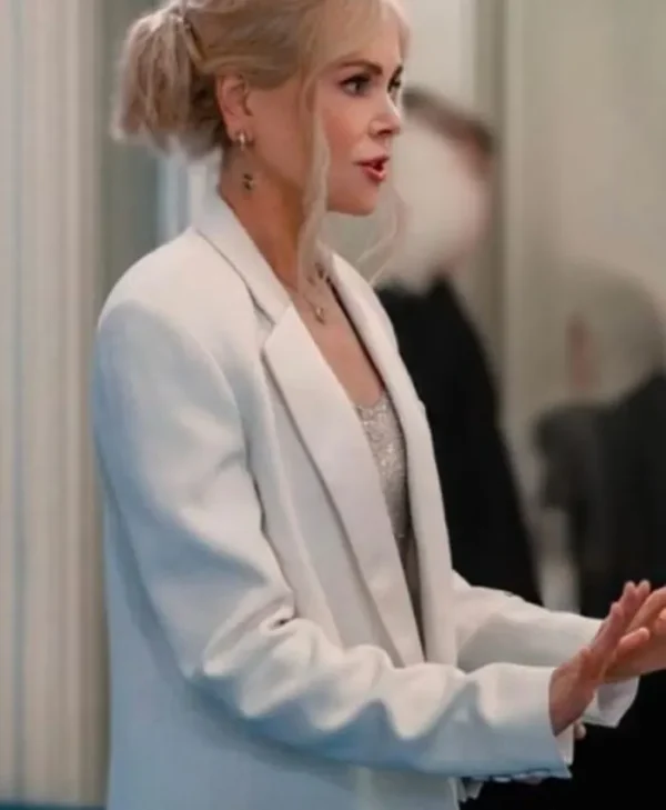 A Family Affair 2024 Nicole Kidman White Blazer