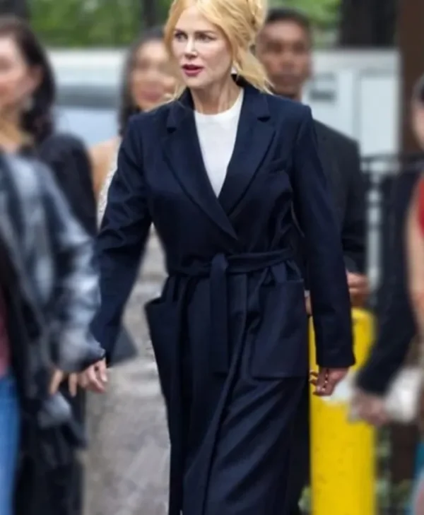 A Family Affair Nicole Kidman Blue Coat