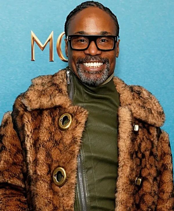 A Good Person Billy Porter Fur Jacket