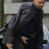 A Series of Unfortunate Events Usman Ally Black Leather Coat