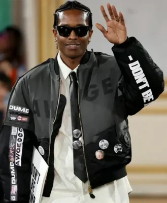 ASAP Rocky Paris Fashion Week Jacket