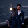 Abigail Fairfax The Lost City Blue Suiting Blazer Coat