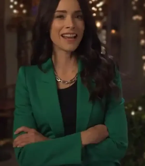 Abigail Spencer Extended Family S01 Green Blazer