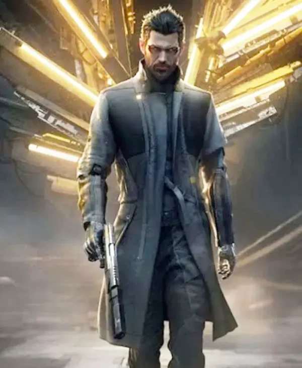 Adam Jensen Deus Ex Mankind Divided Trench Coat