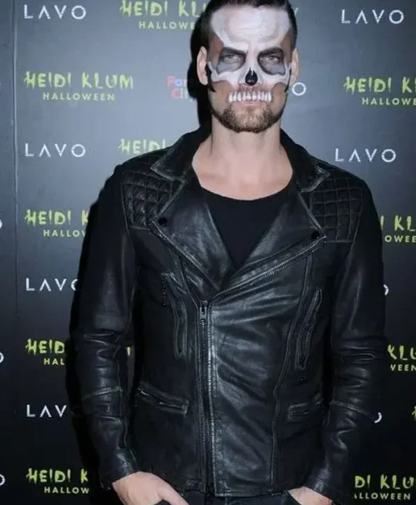 Adam Lambert Halloween Party Biker Jacket