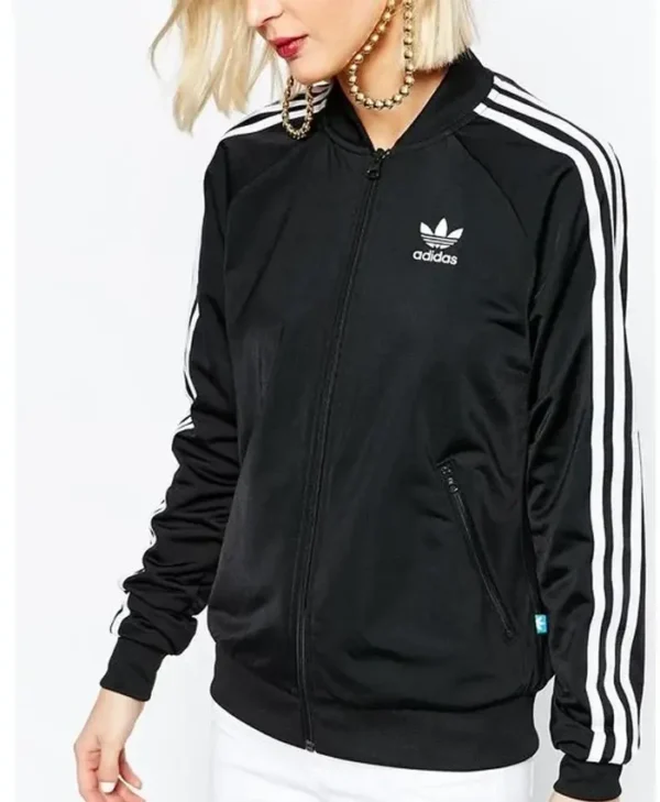 Adidas Three-Stripe Bomber Jacket