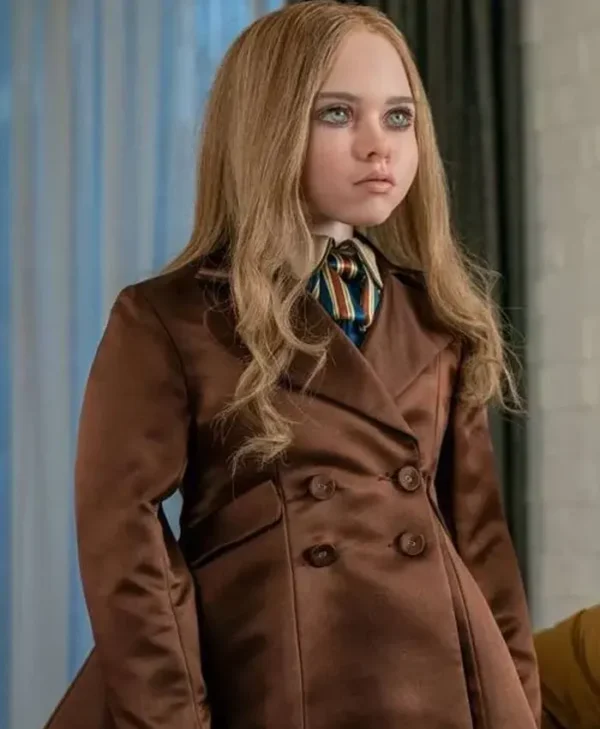 Amie Donald M3GAN 2023 Brown Coat