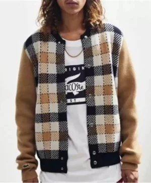 Ander Munoz Elite S03 Wool Checked Bomber Jacket