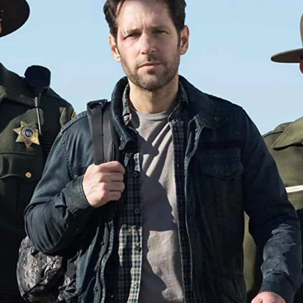 Ant Man And The Wasp Paul Rudd Blue Cotton Jacket