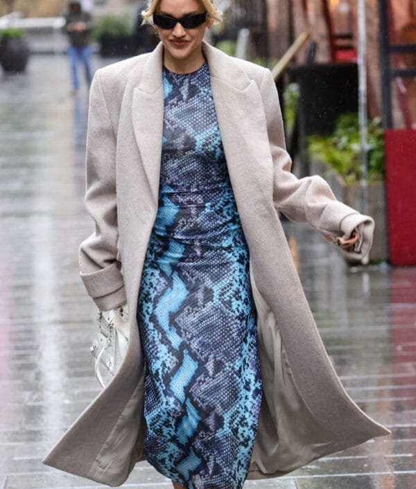 Ashley Roberts Wool Coat