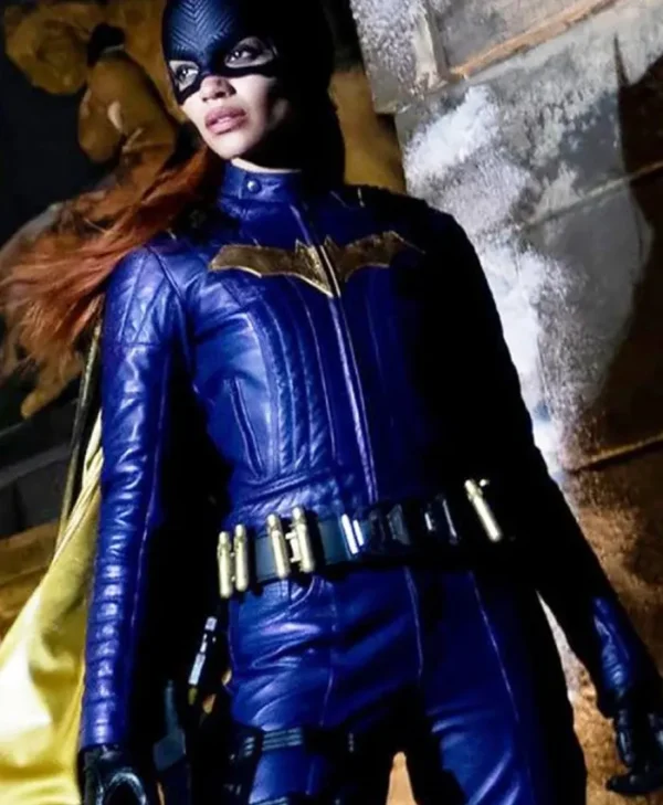 Barbara Gordon Batgirl Leather Cosplay Costume Jacket