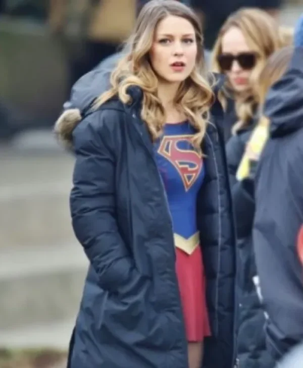 Benoist Supergirl Melissa Puffer Parka Coat With Hood