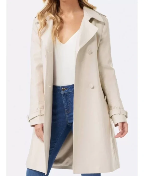 Betty Cooper Riverdale S02 Double Breasted Cream Wool Coat