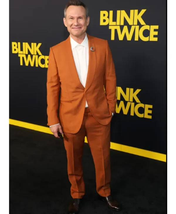 Blink Twice Christian Slater Suit