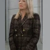 Buy General Hospital Cynthia Watros Cotton Checkered Blazer
