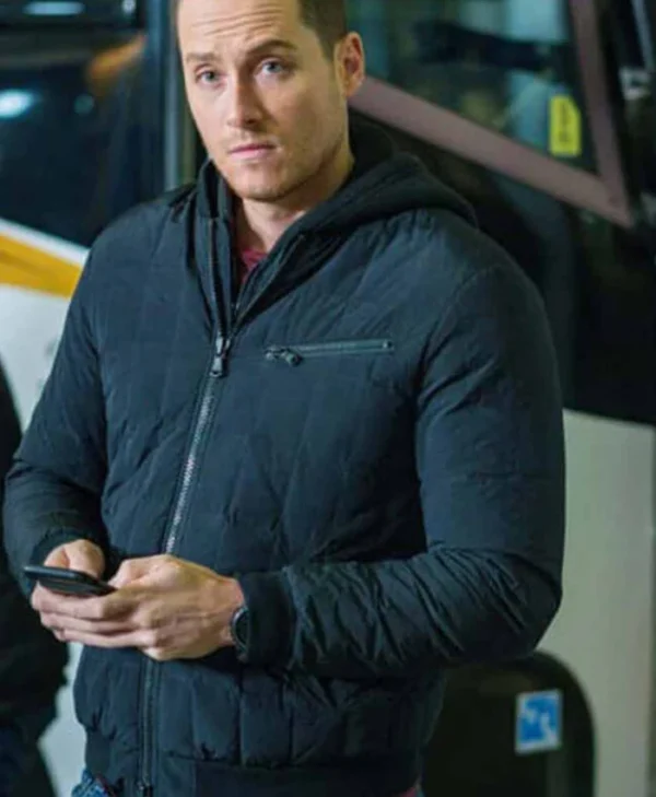 Chicago P.D Jesse Lee Soffer Polyester Bomber Jacket