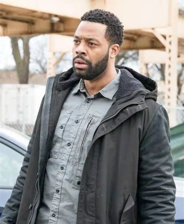 Chicago P.D LaRoyce Hawkins Black Polyester Jacket