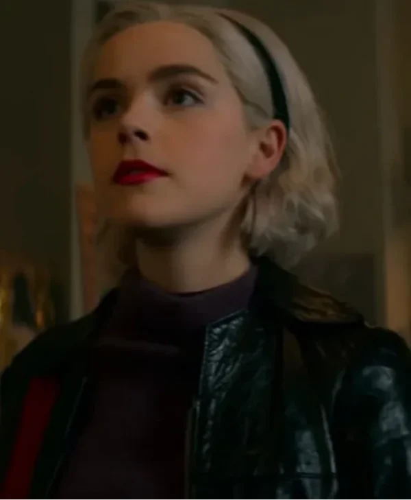 Chilling Adventures of Sabrina Kiernan Shipka Embroidered Jacket