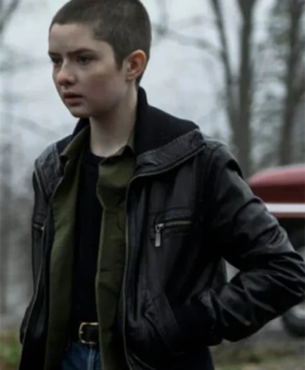 Chilling Adventures of Sabrina Lachlan Watson Black Leather Jacket