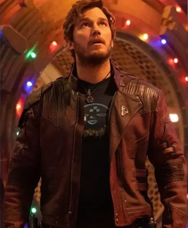 Chris Pratt Guardians Of The Galaxy Star Lord Leather Jacket