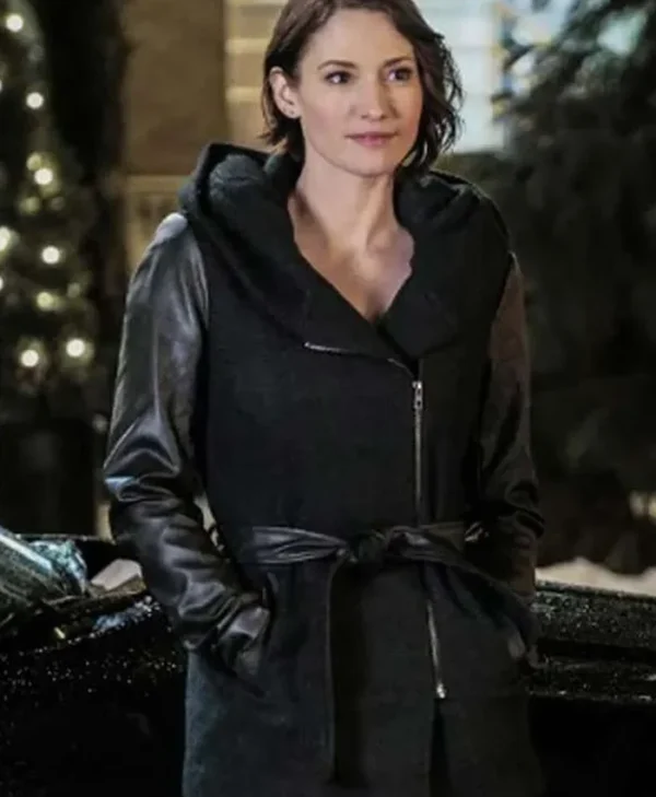 Chyler Leigh Supergirl Cotton Hooded Coat