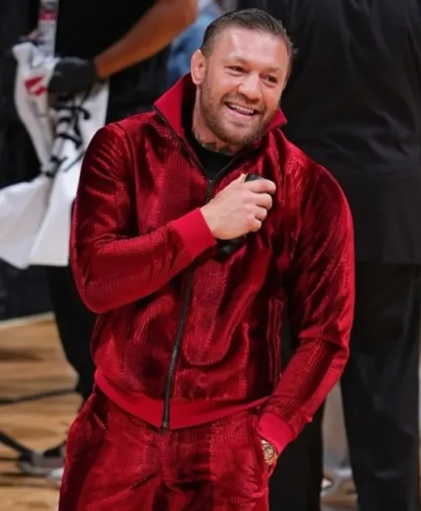 Conor McGregor Red Tracksuit