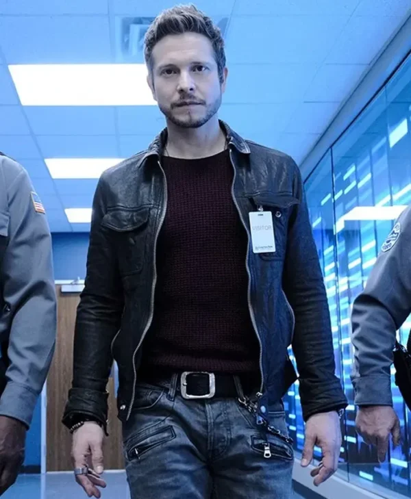 Conrad Hawkins The Resident Real Leather Jacket