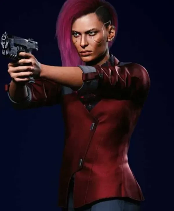 Cyberpunk 2077 Female V Kazuliski Red Blazer