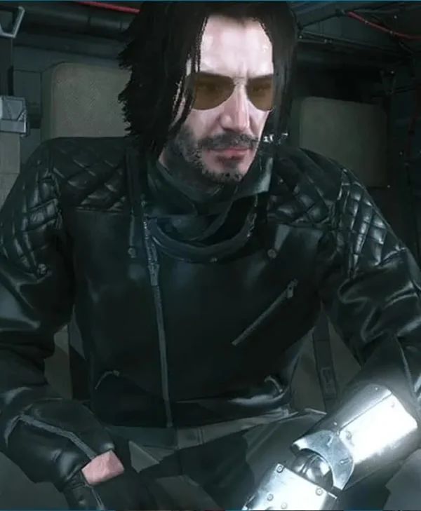 Cyberpunk 2077 Keanu Reeves Motorcycle Jacket