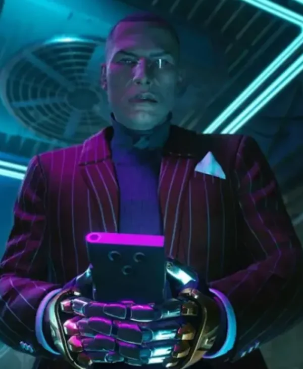 Cyberpunk 2077 Mr. Goldhand Red Blazer