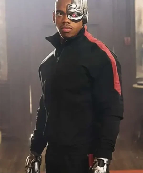 Cyborg Fleece Doom Patrol Black Jacket