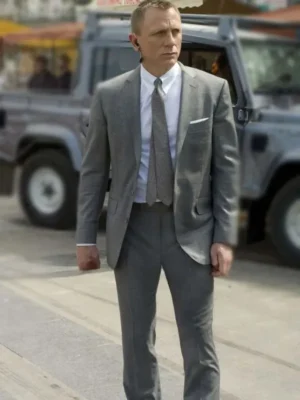 Daniel Craig Skyfall Grey Suit