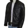 Dave Franco Now You See Me Black Faux Leather Jacket