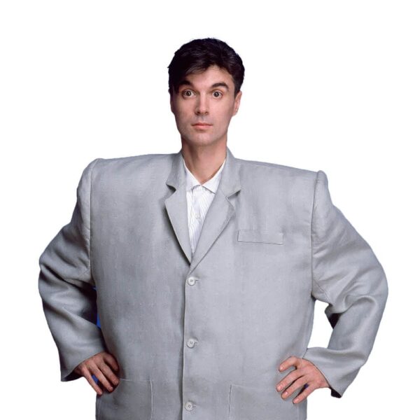 David Byrne Big Grey Suit