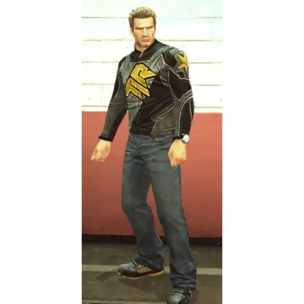 Dead Rising Chuck Greene Black Cosplay Jacket