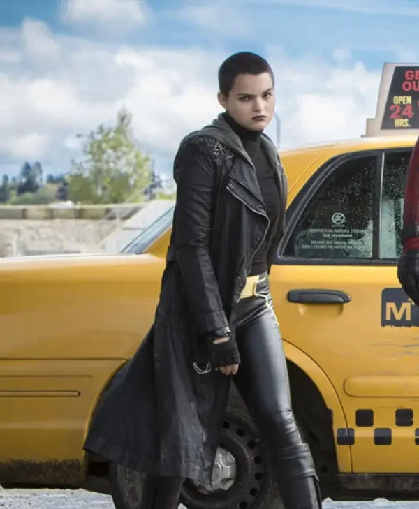 Deadpool Brianna Hildebrand Trench Coat